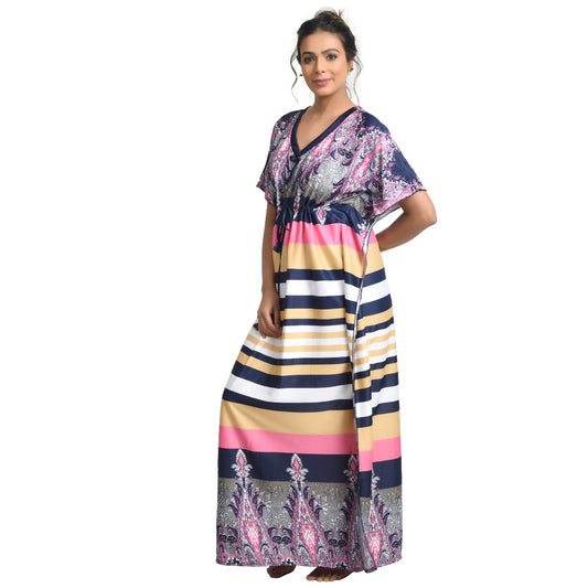 Free Size Multi Colour Kaftaan